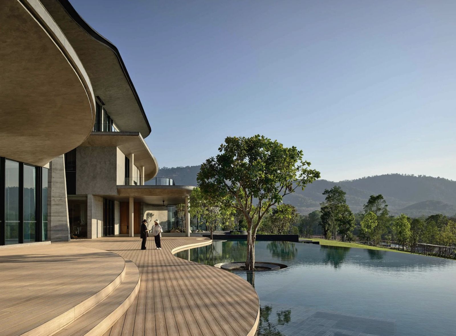 A holiday home in Khao Yai, Thailand by Park + Associates (Photo: Derek Swalwell)